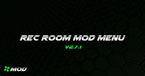 com You will find our. . Rec room mod menu pc